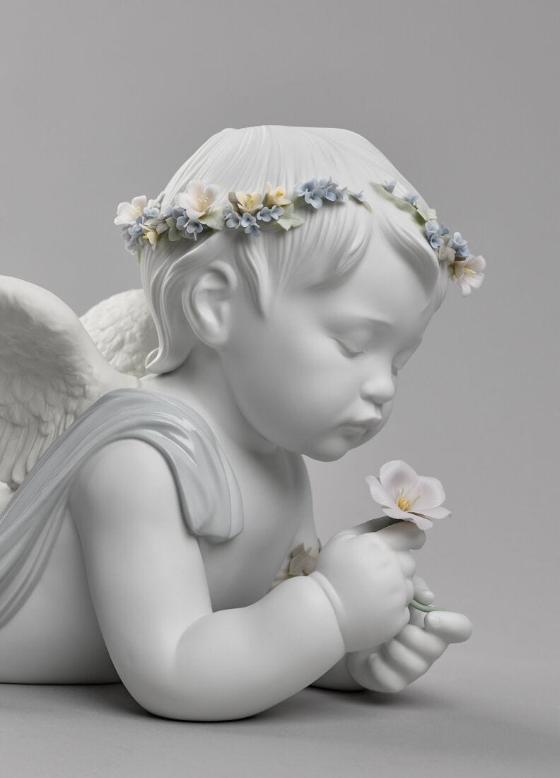 Lladro Figura Mi Amado ángel
