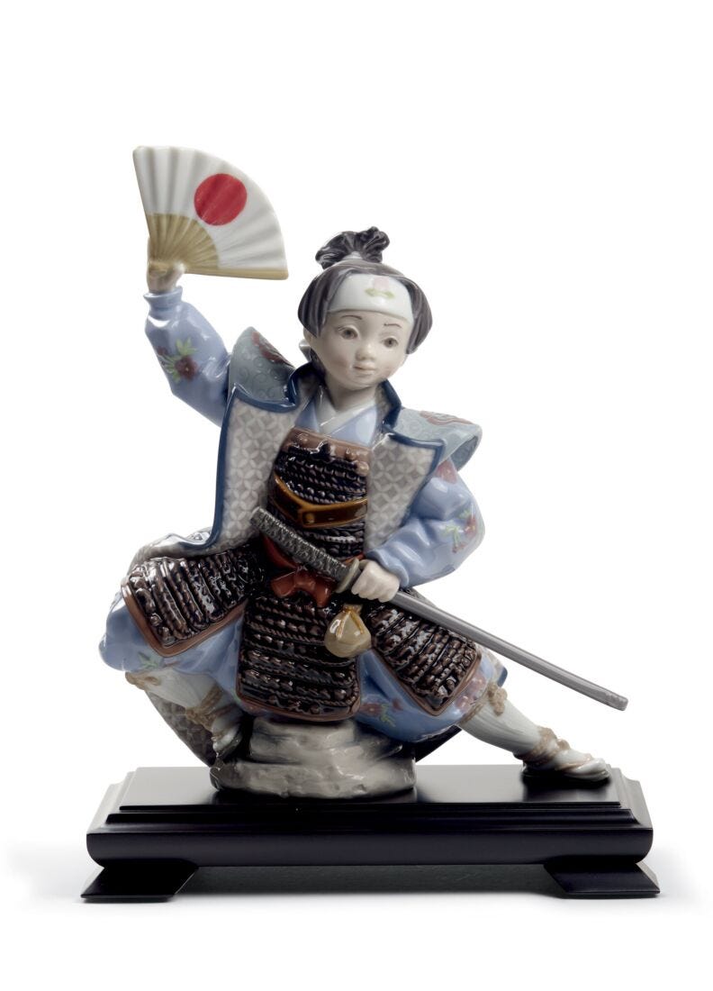 lladro Figura Momotaro. Serie limitada