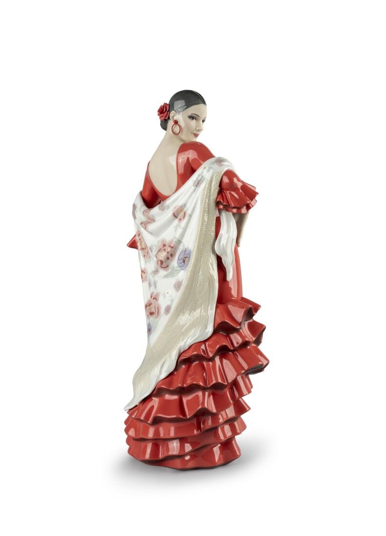 lladro Figura mujer Alma flamenca