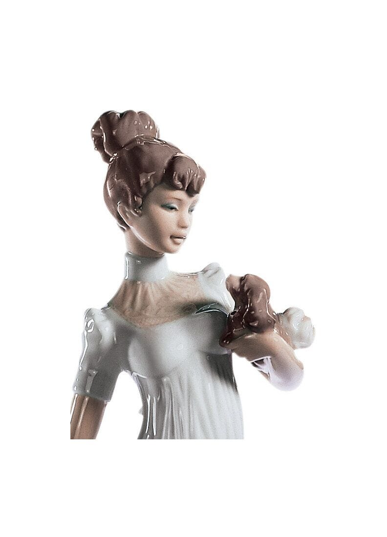 lladro Figura mujer Alta sociedad