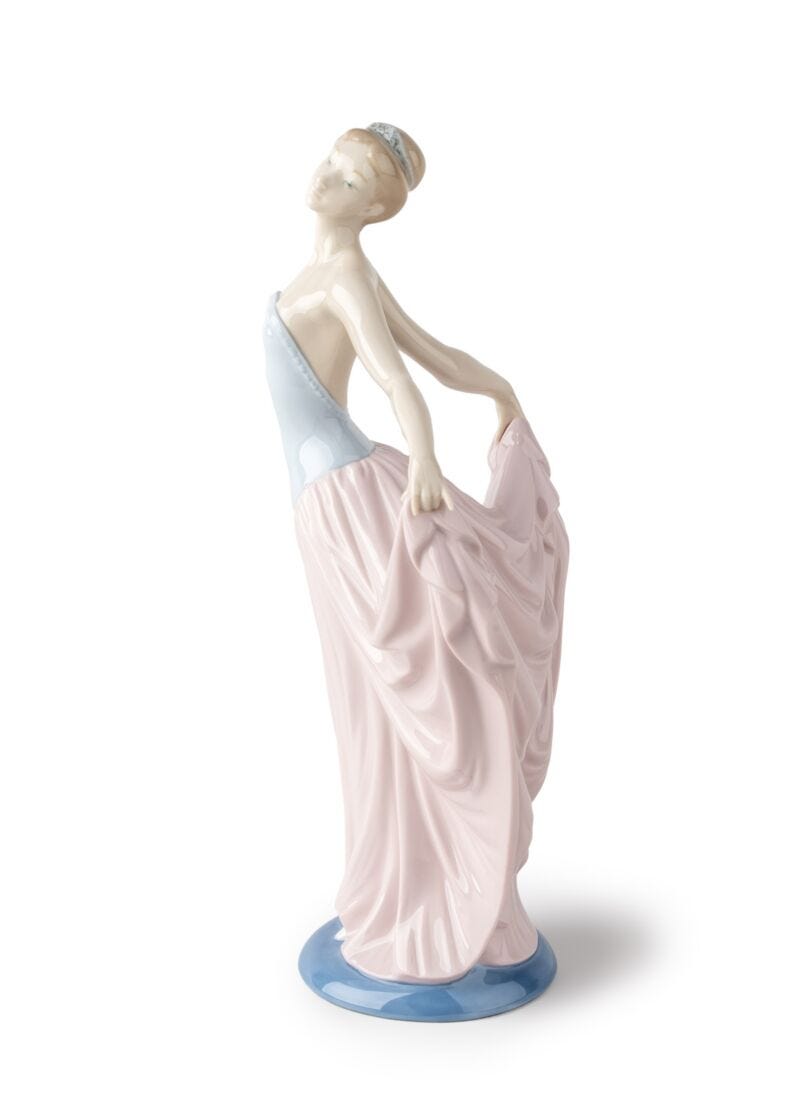 lladro Figura mujer De ensayo