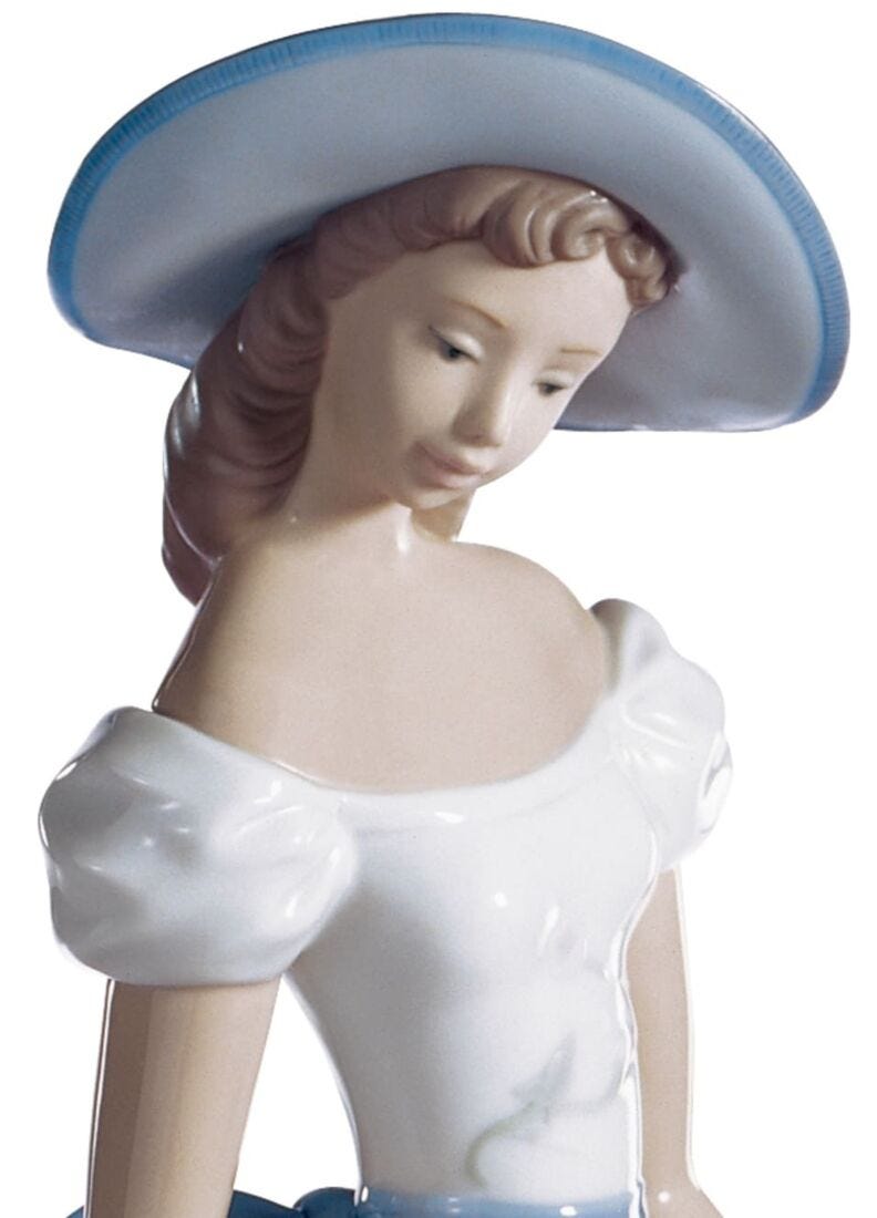 Lladro Figura Mujer Fragancias Y Colores