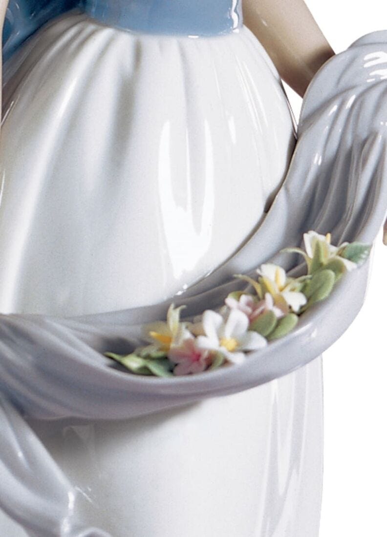 Lladro Figura Mujer Fragancias Y Colores