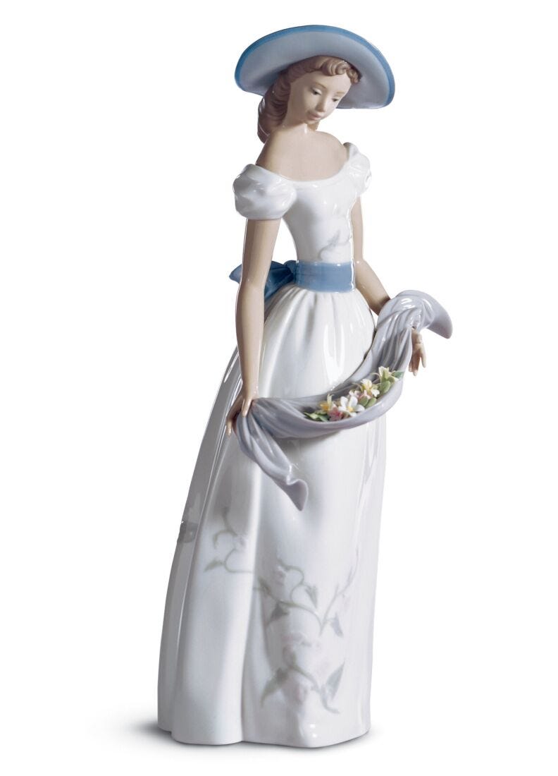 lladro Figura mujer Fragancias y colores