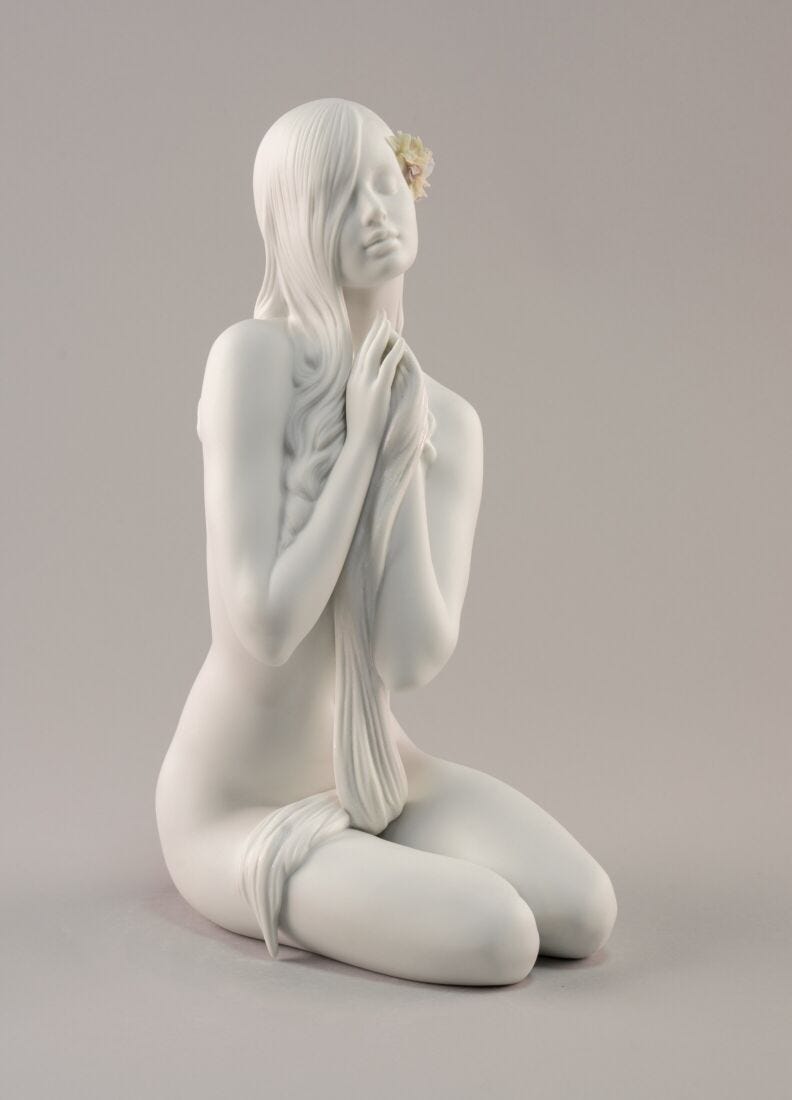 Lladro Figura Mujer Paz Interior
