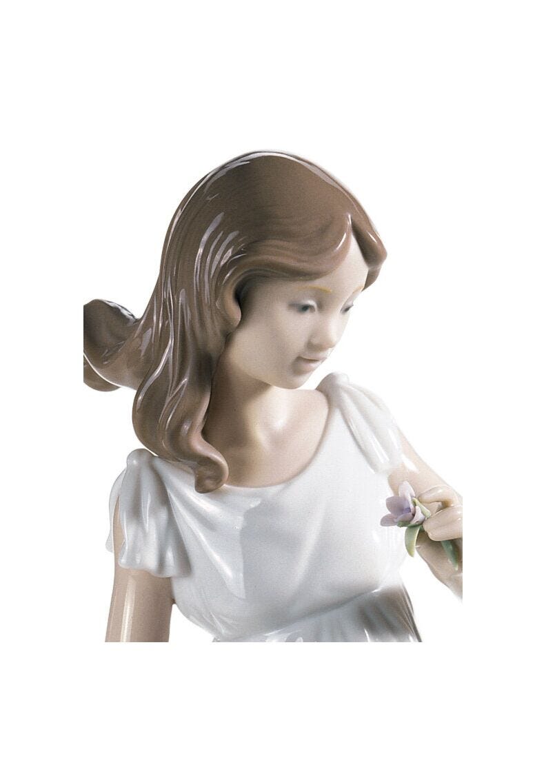 Lladro Figura Mujer Tesoros De La Tierra