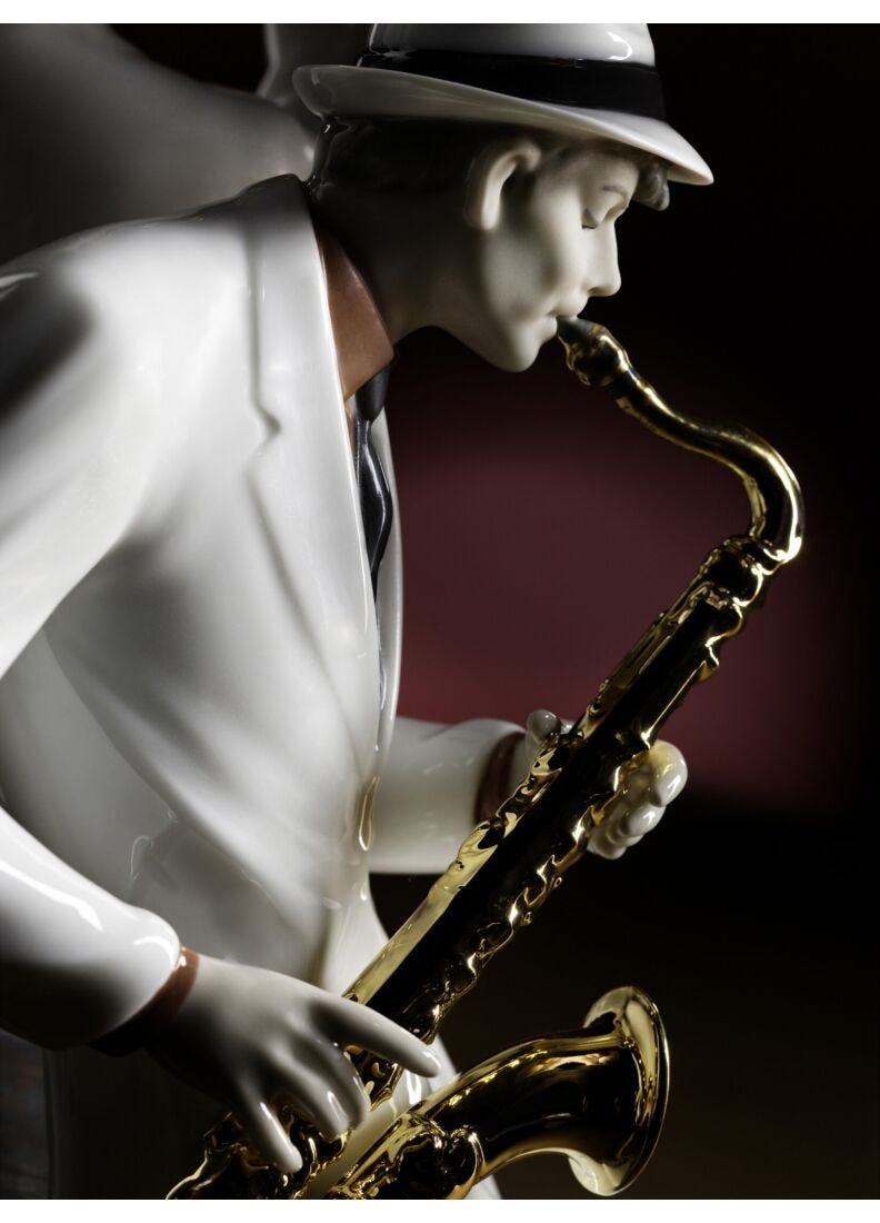 Lladro Figura Músicos Trío De Jazz. Serie Limitada
