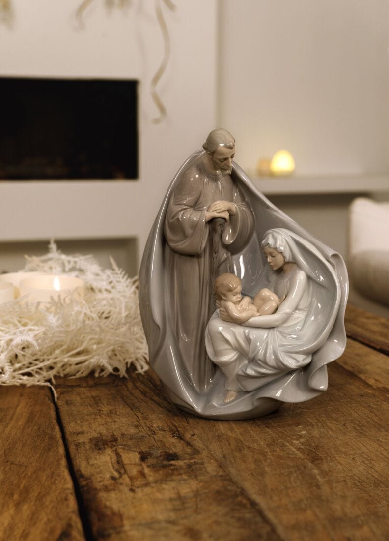Lladro Figura Nacimiento De Jesús