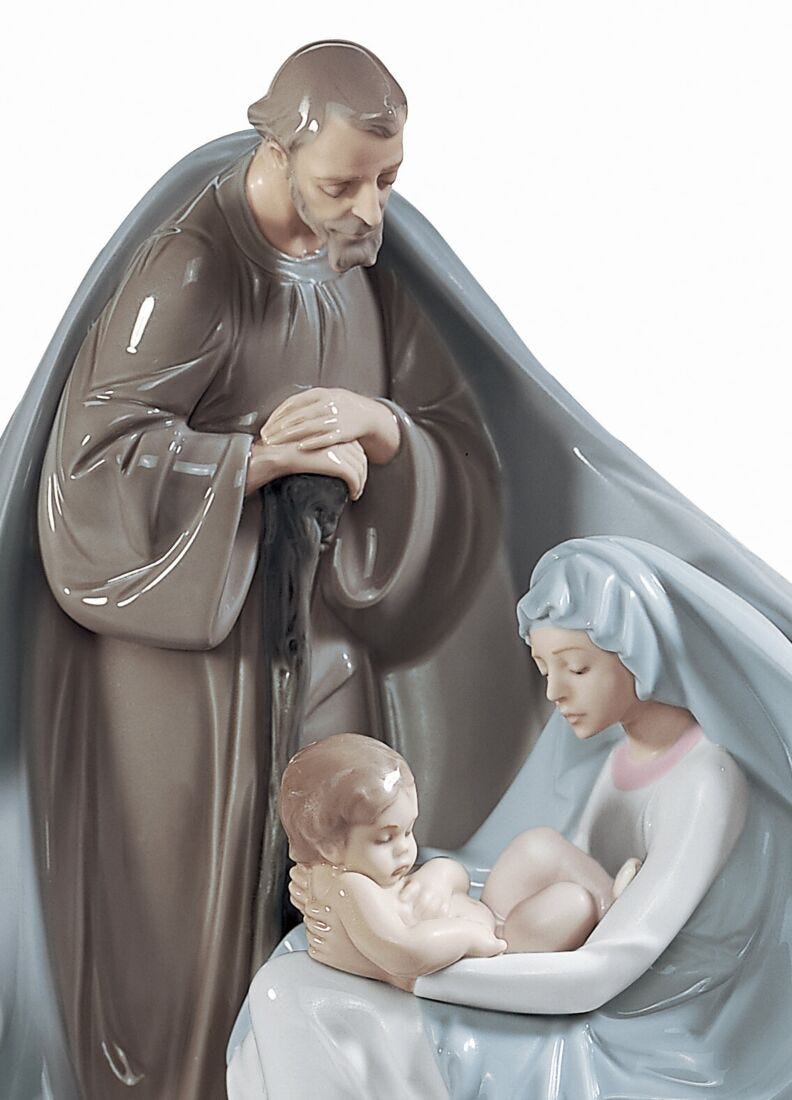 Lladro Figura Nacimiento De Jesús
