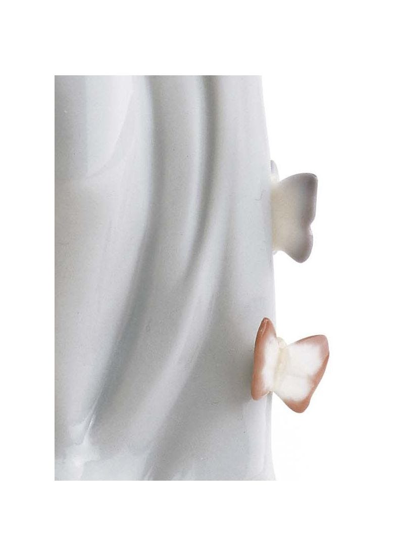 Lladro Figura Niña Amiga De Las Mariposas