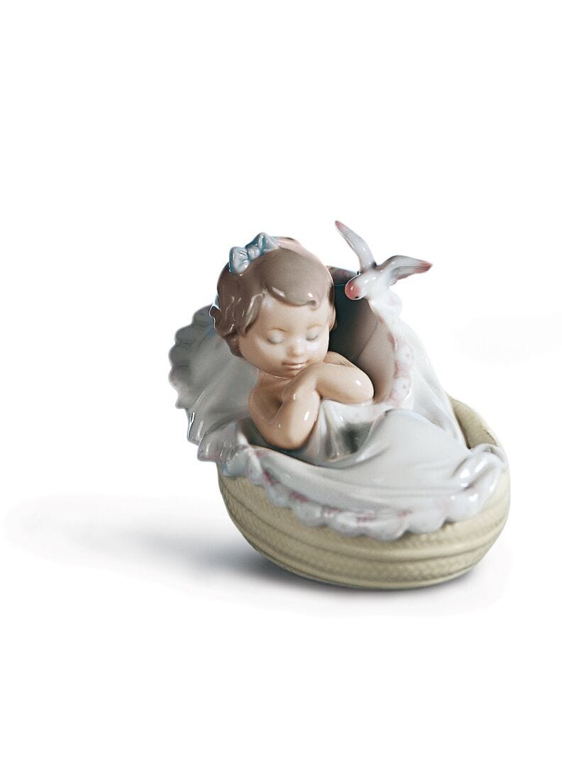 Lladro Figura Niña Dulces Sueños