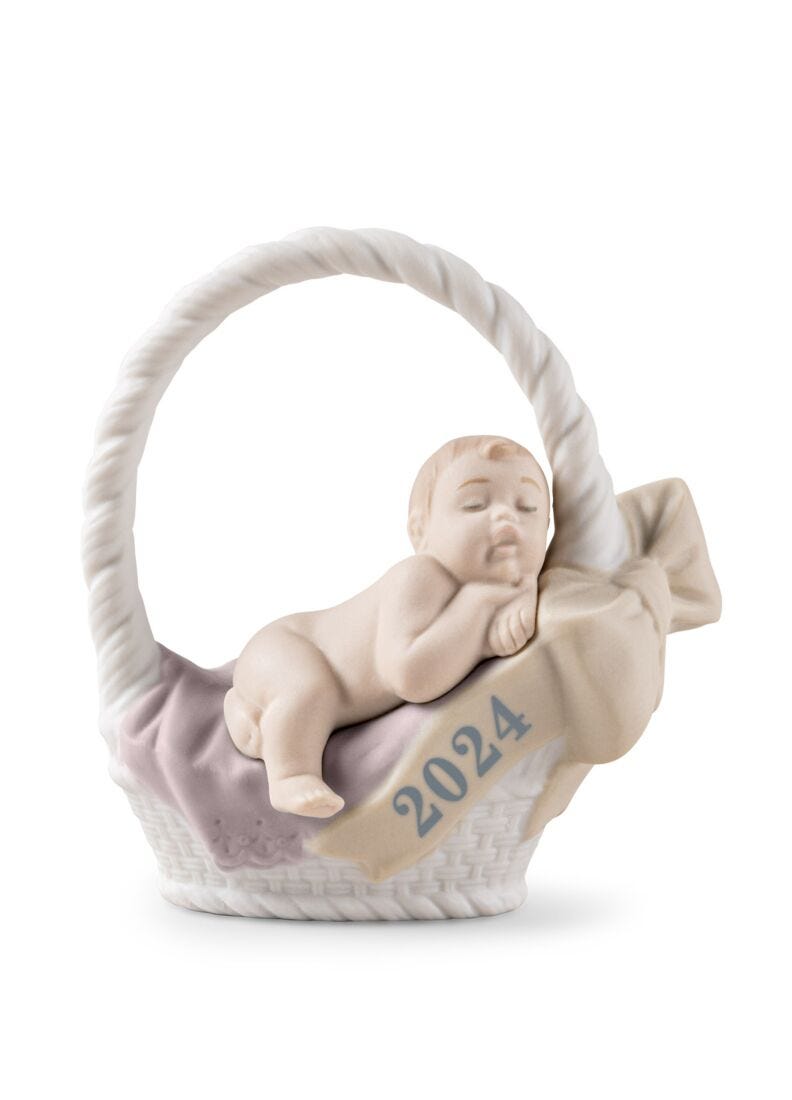 lladro Figura niña Nacida en 2024
