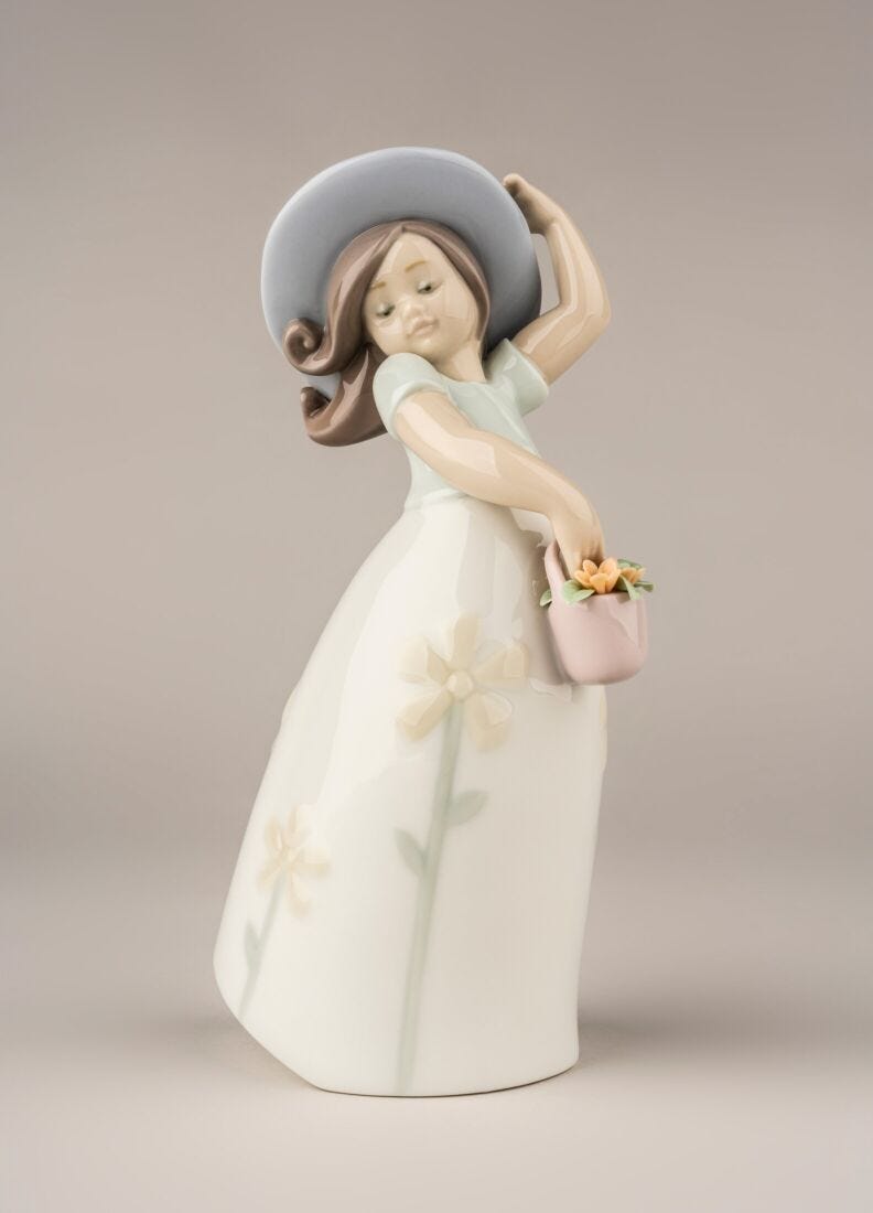 Lladro Figura Niña Pequeña Margarita