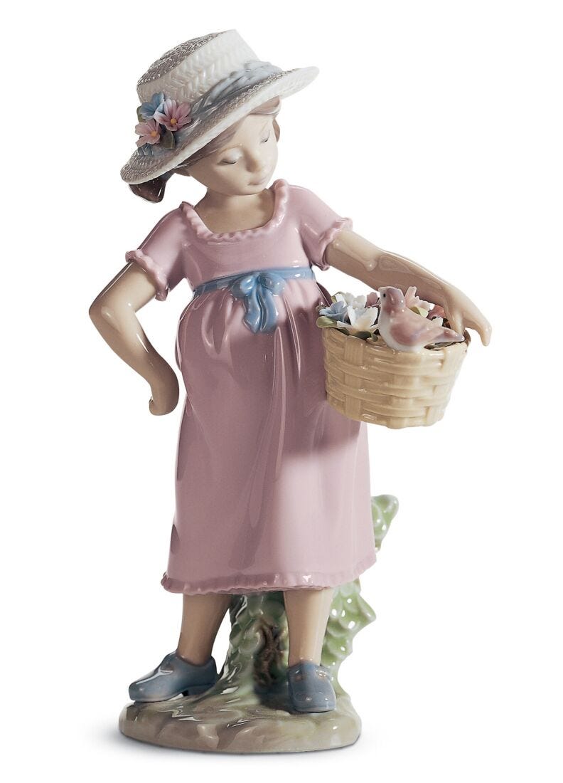 lladro Figura niña ¡Qué graciosa eres