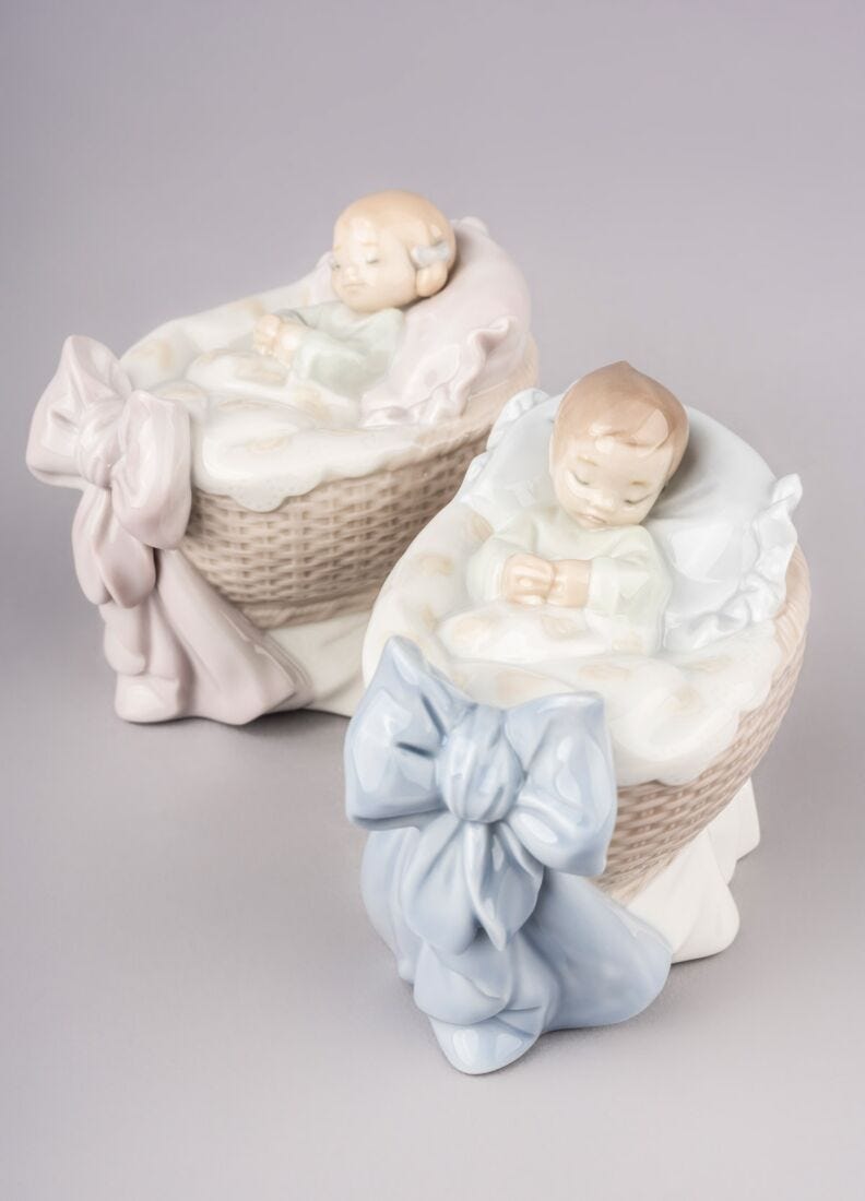 Lladro Figura Niña Un Regalo Del Cielo