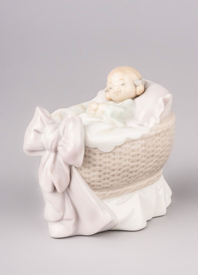 Lladro Figura Niña Un Regalo Del Cielo