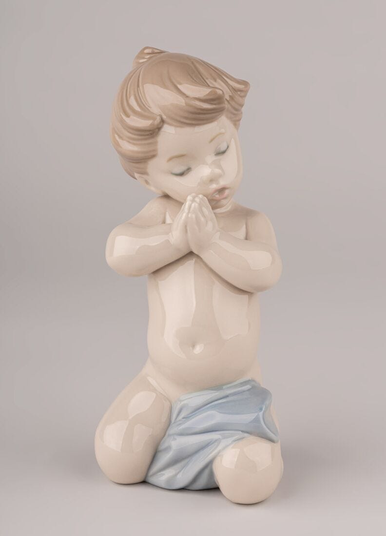 Lladro Figura Niño Orando