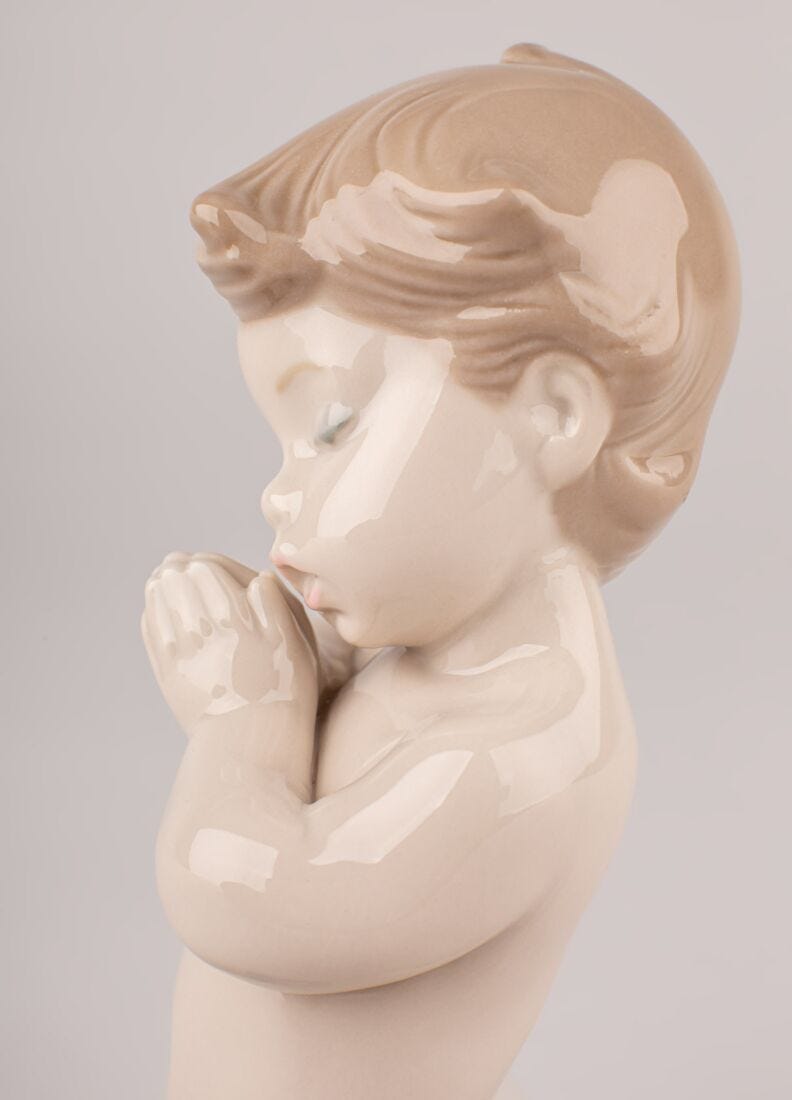 Lladro Figura Niño Orando