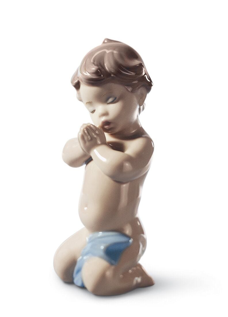 lladro Figura Niño orando