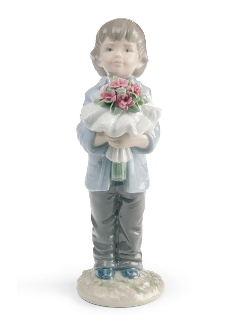 lladro Figura niño Te mereces lo mejor