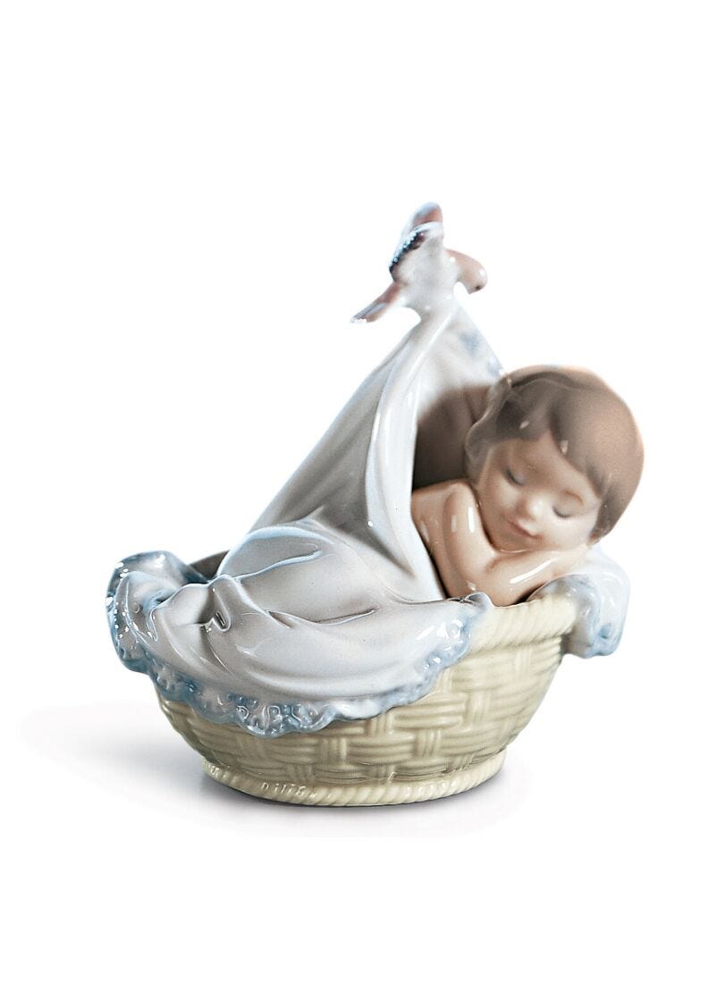 Lladro Figura Niño Tiernos Sueños