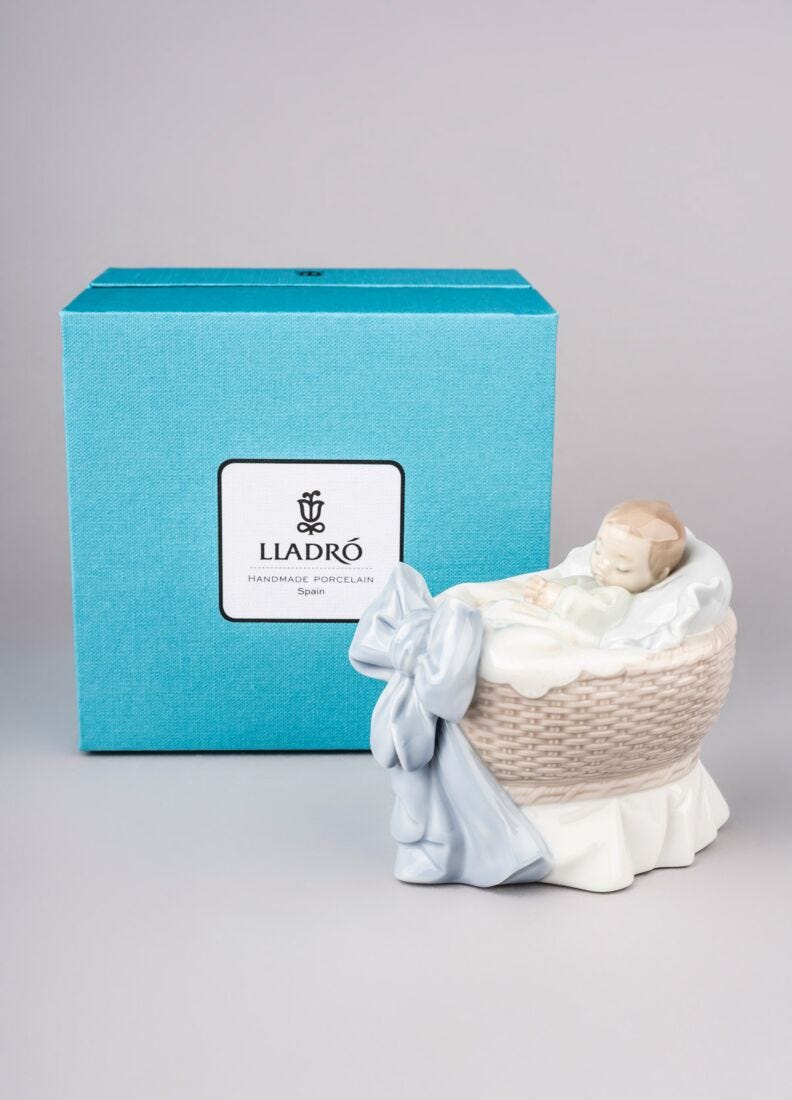 Lladro Figura Niño Un Regalo Del Cielo