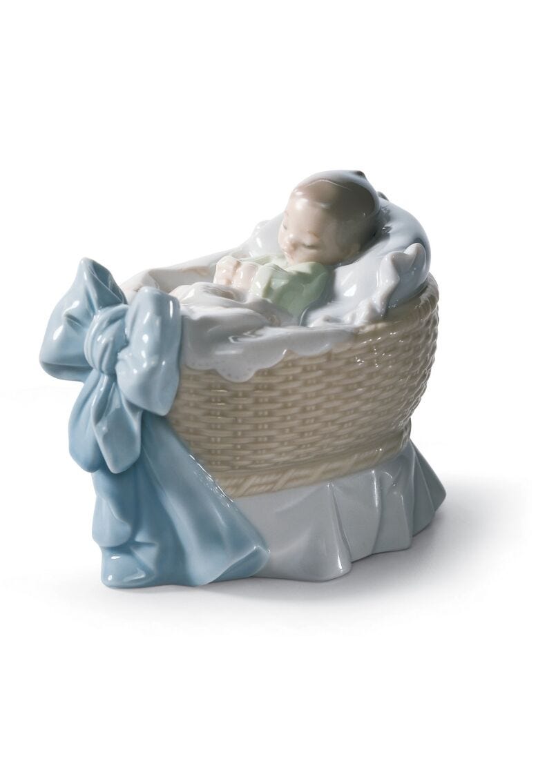 lladro Figura niño Un regalo del cielo
