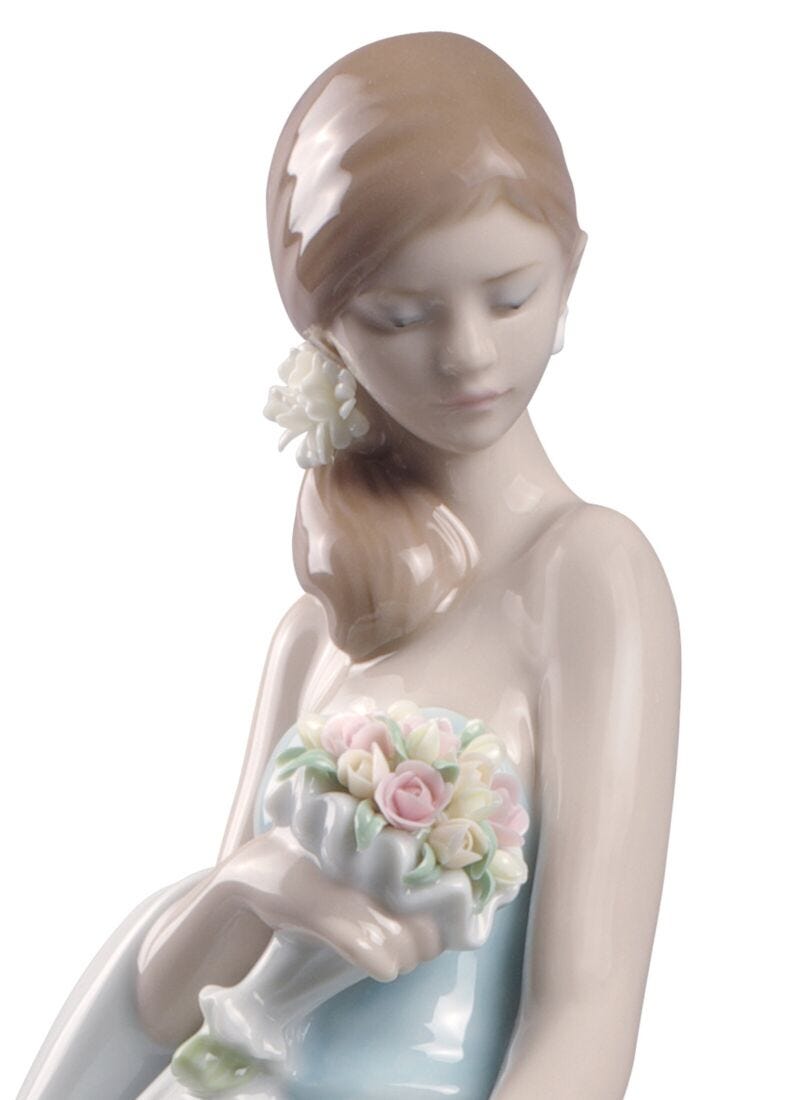lladro Figura novia Su día especial