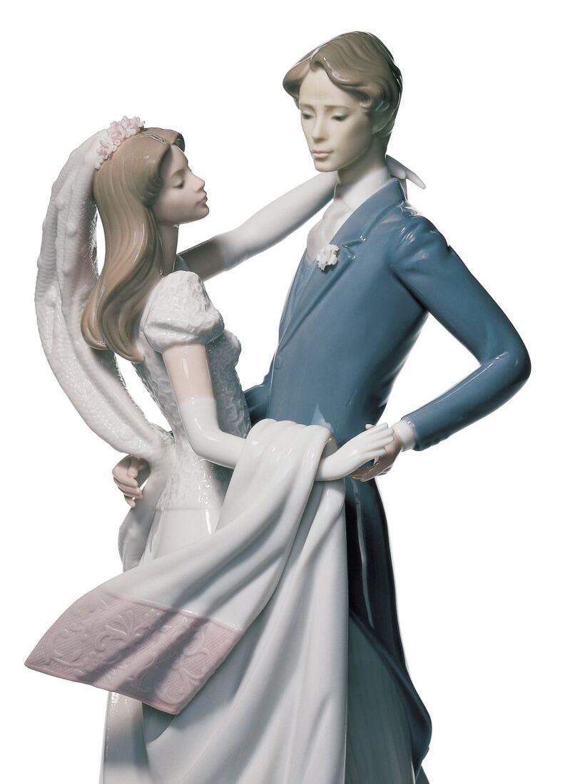 Lladro Figura Novios Baile De Boda