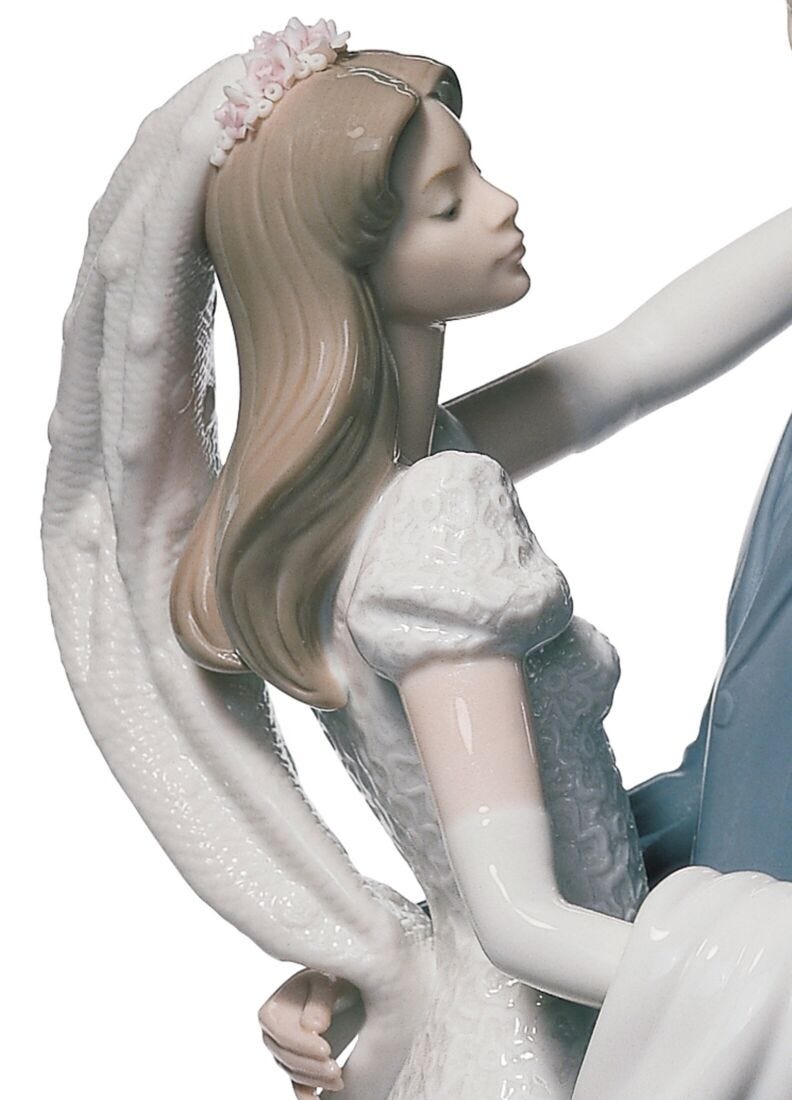 Lladro Figura Novios Baile De Boda