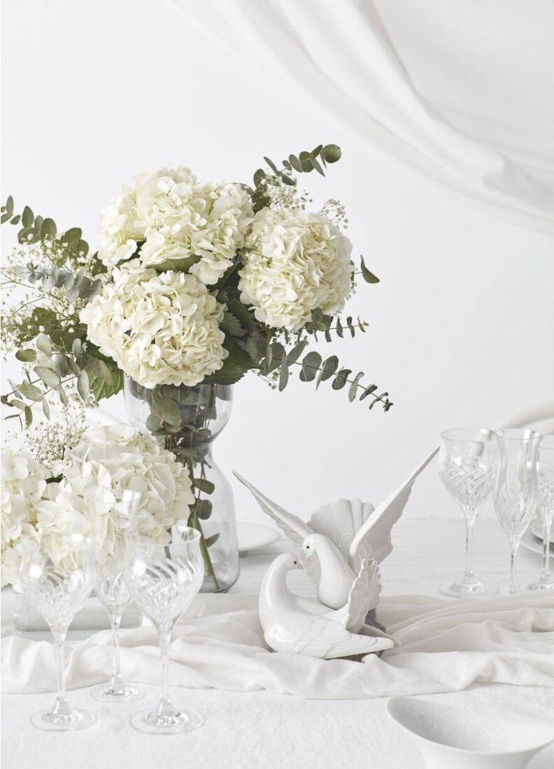 Lladro Figura Palomas Nido De Amor