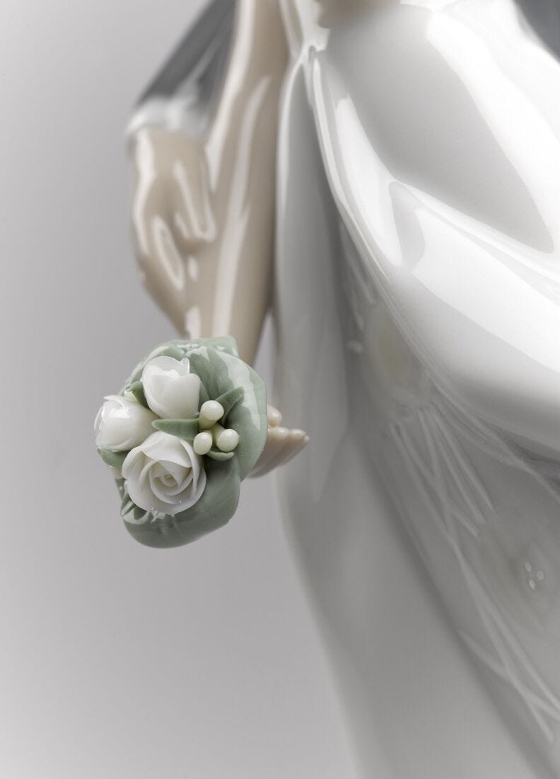 Lladro Figura Pareja De Novios Amor Eterno