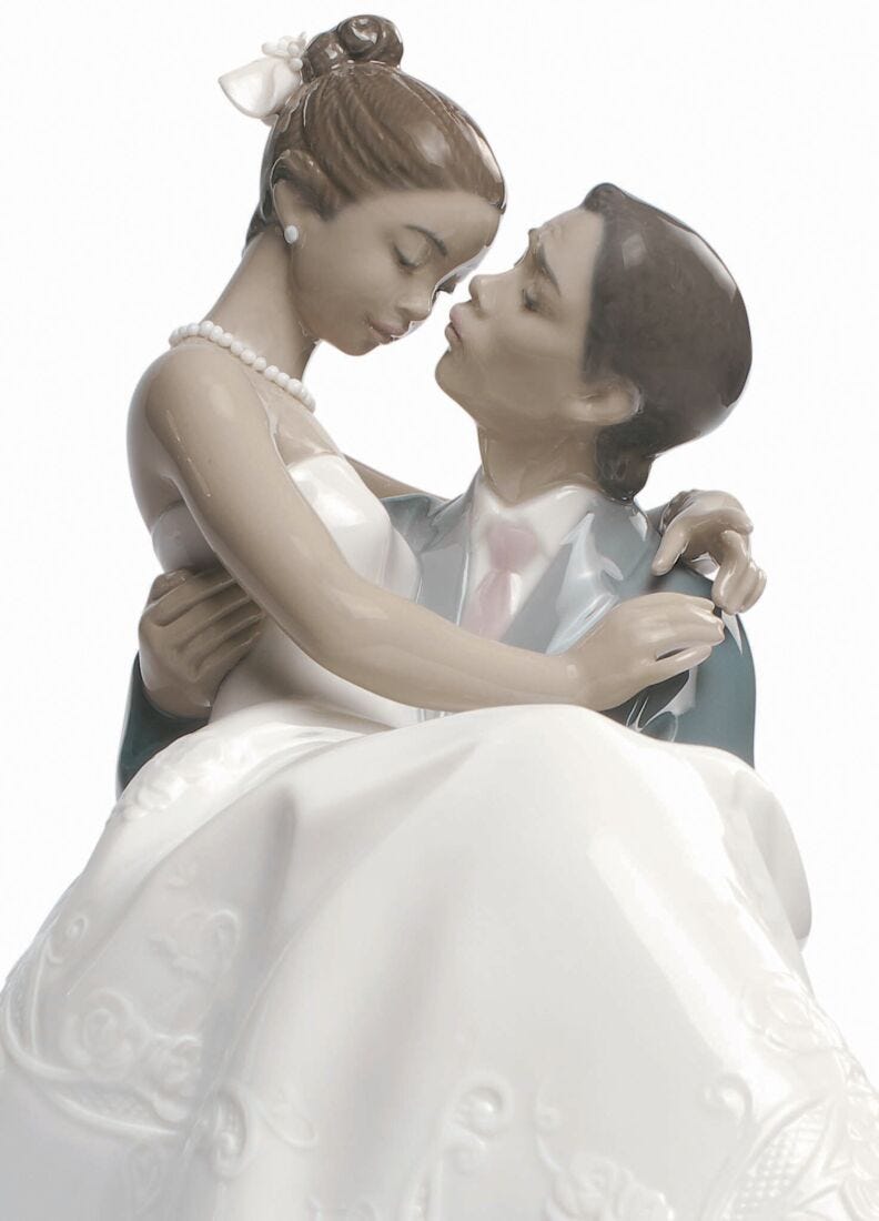 lladro Figura pareja de novios El día más feliz