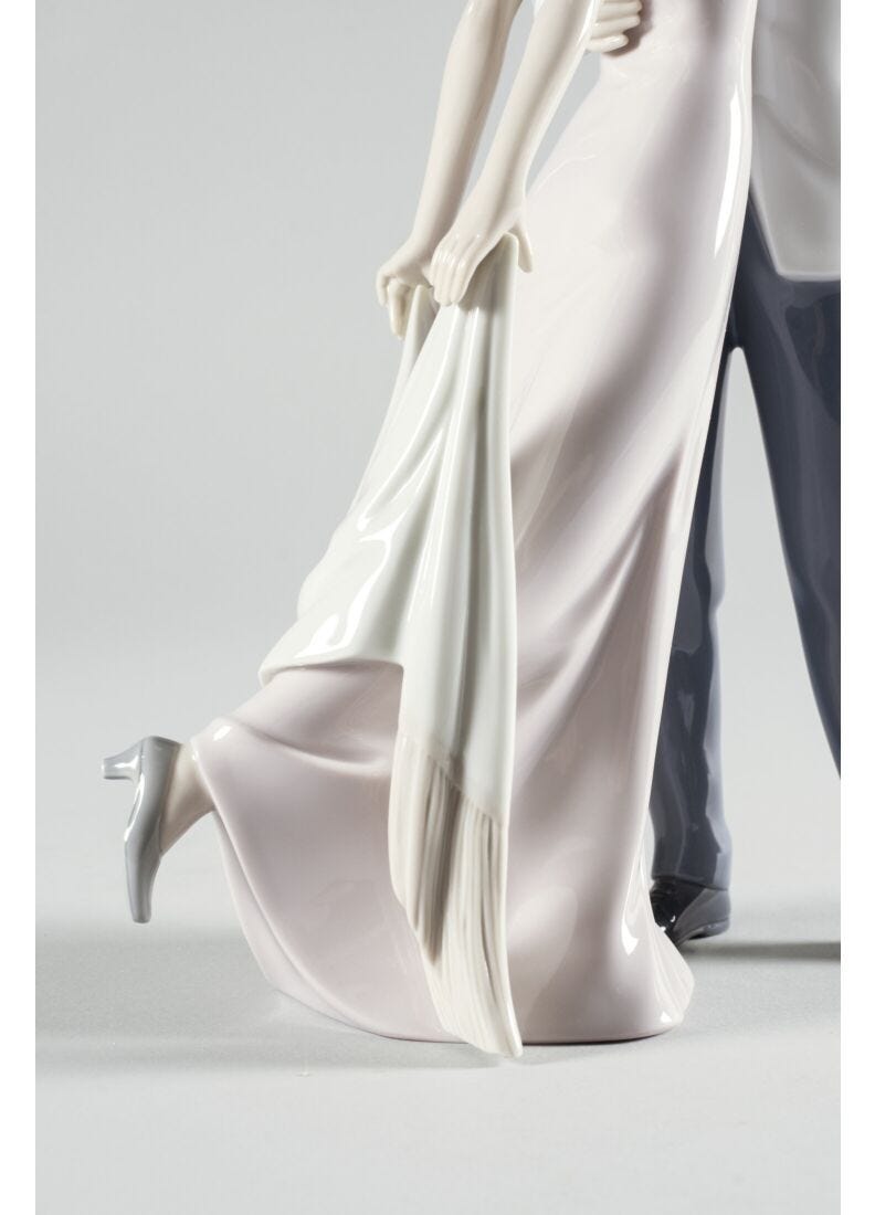 Lladro Figura Pareja Feliz Aniversario