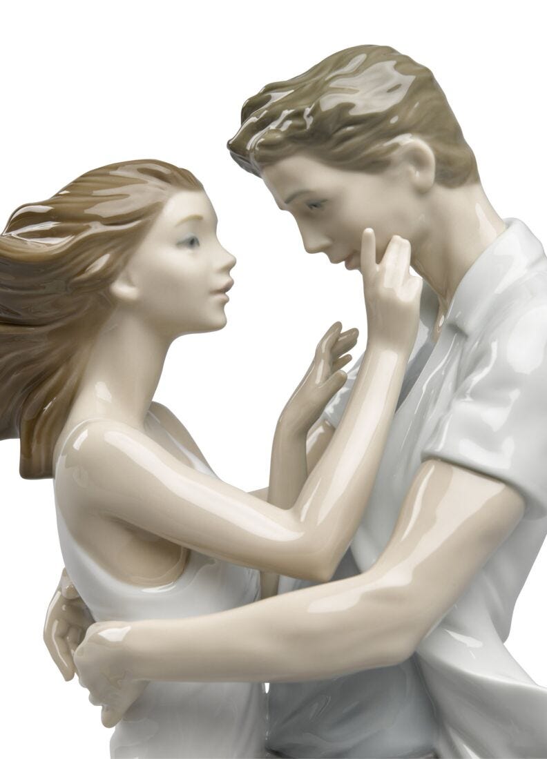 Lladro Figura Pareja La Ilusión Del Amor