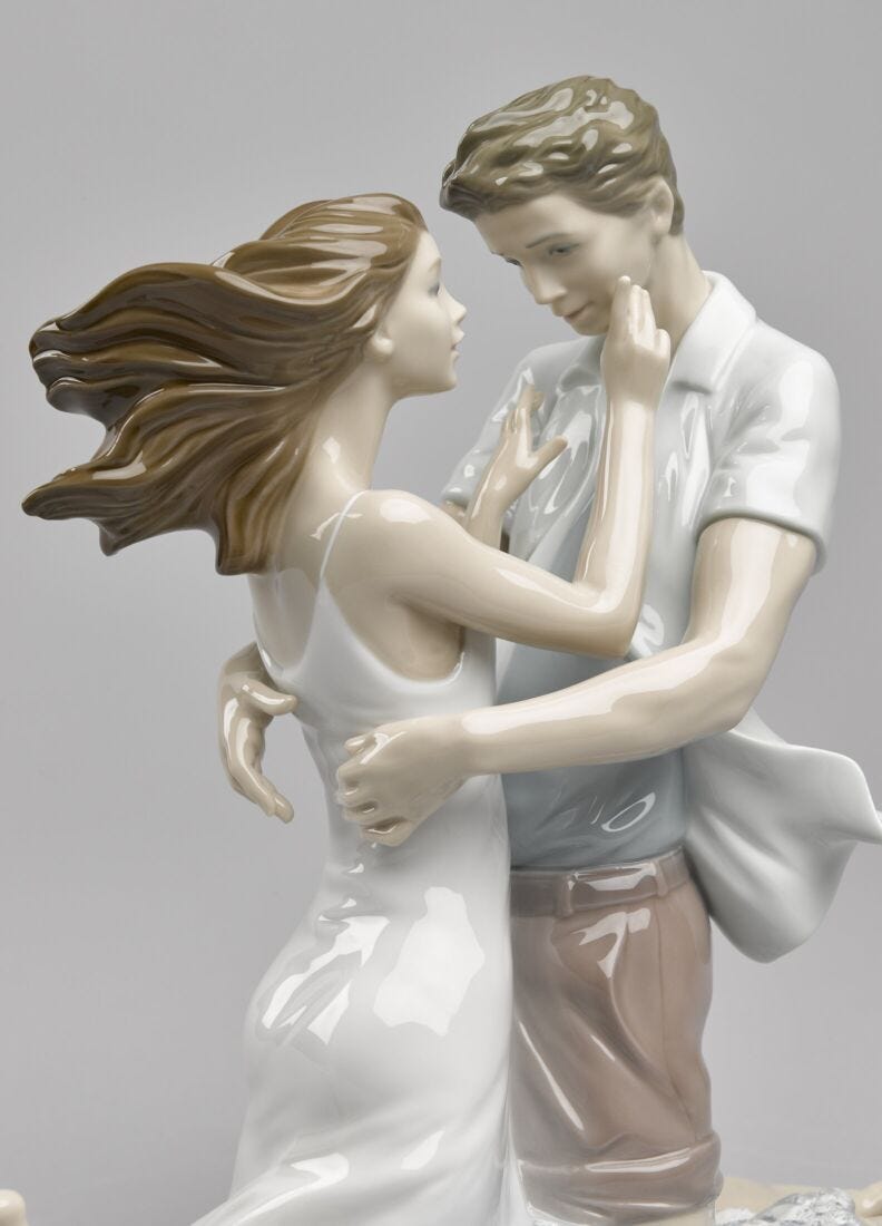 Lladro Figura Pareja La Ilusión Del Amor