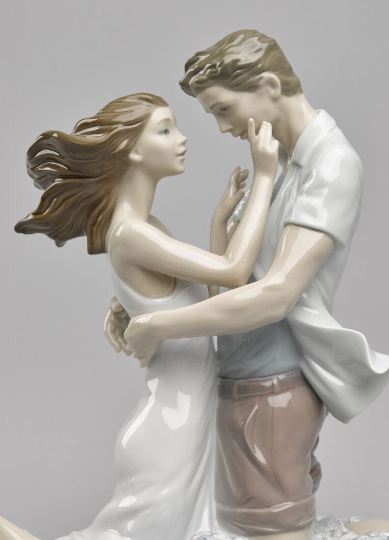 Lladro Figura Pareja La Ilusión Del Amor