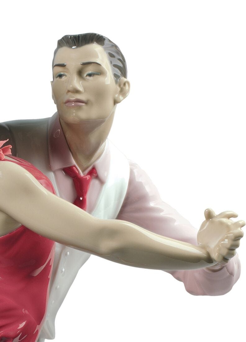 Lladro Figura Pareja Salsa. Serie Limitada