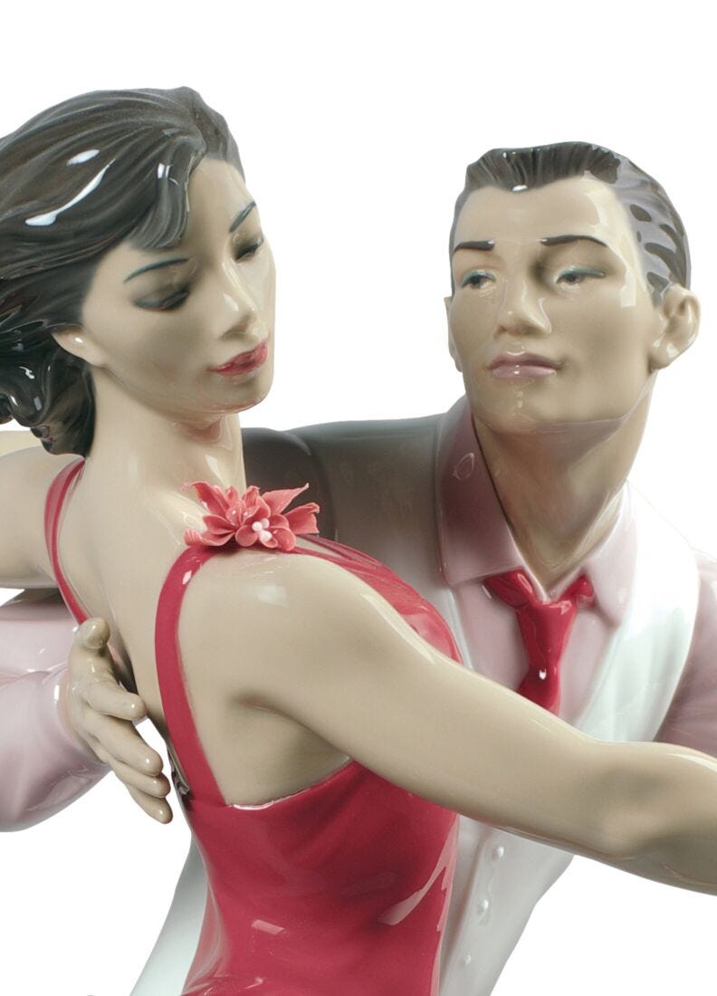 Lladro Figura Pareja Salsa. Serie Limitada