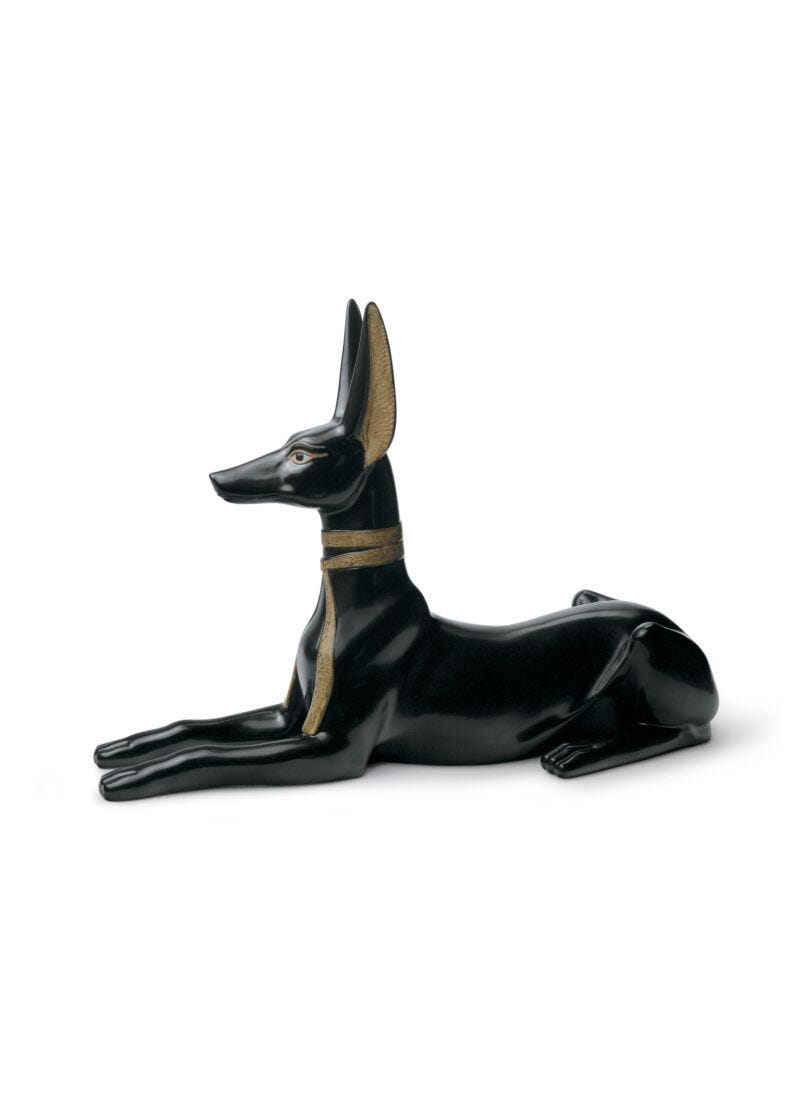 lladro Figura perro Anubis