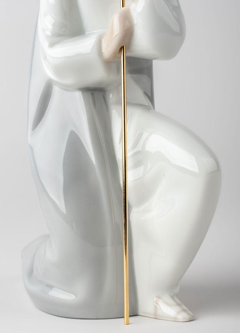 Lladro Figura San José En Belén-III