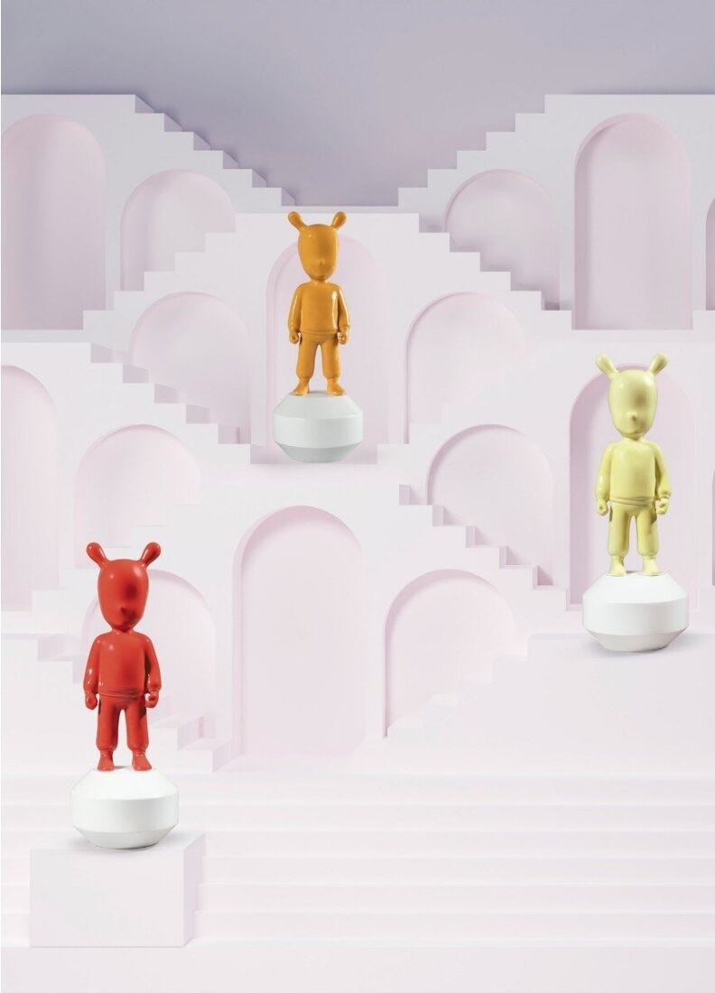 Lladro Figura The Red Guest. Pequeña