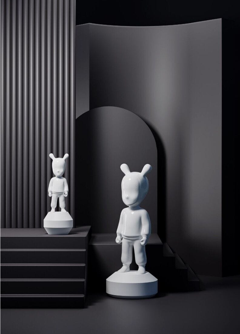 Lladro Figura The White Guest. Pequeña