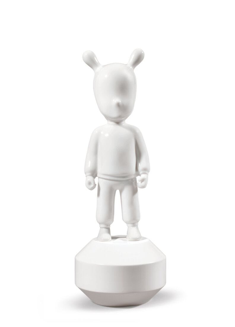 lladro Figura The white Guest. Pequeña