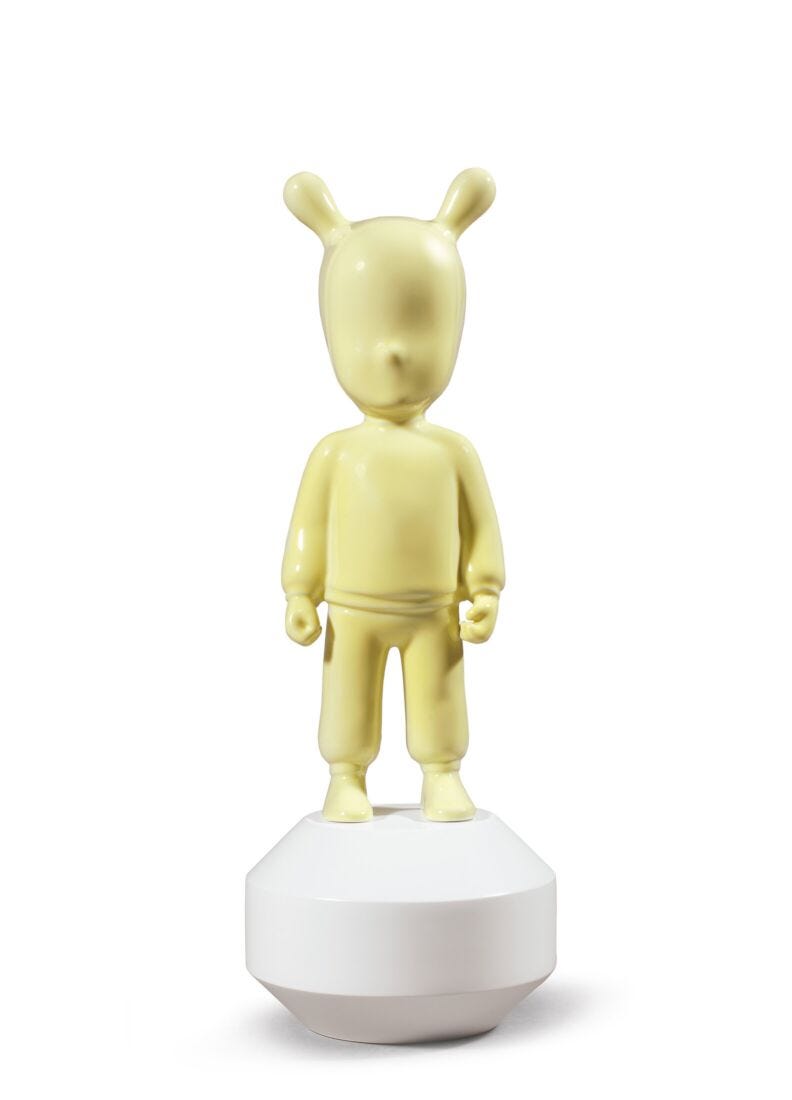 lladro Figura The yellow Guest. Pequeña