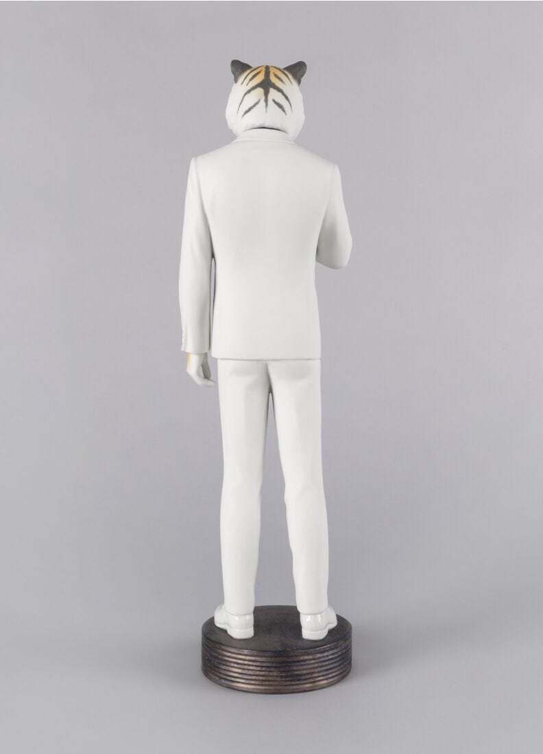 Lladro Figura Tiger Man