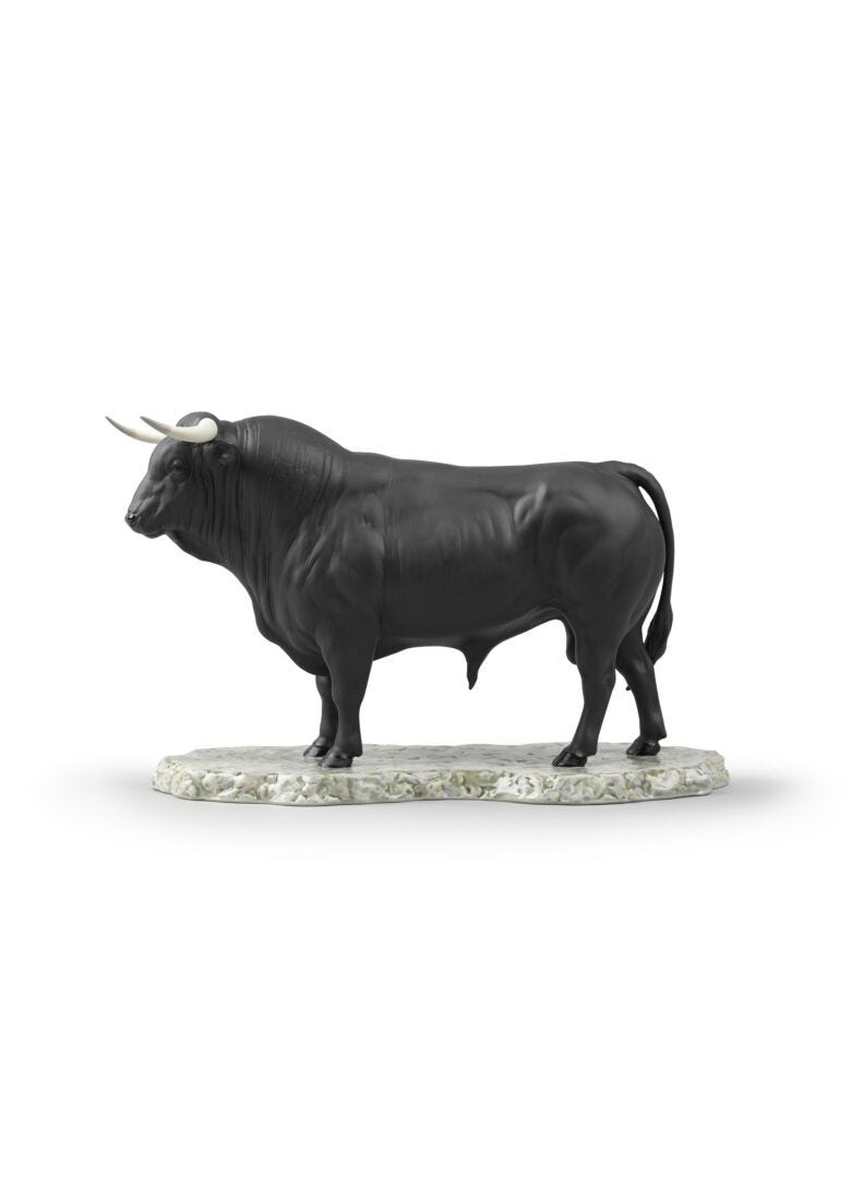 lladro Figura Toro Bravo