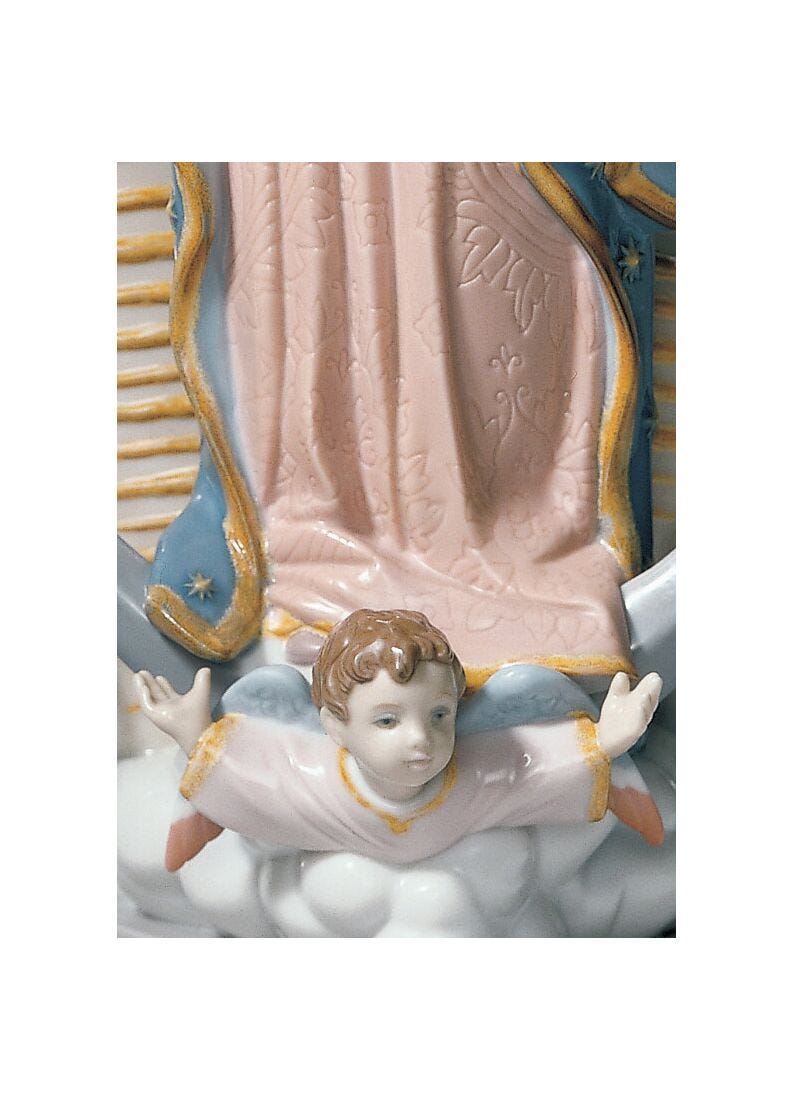 Lladro Figura Virgen De Guadalupe
