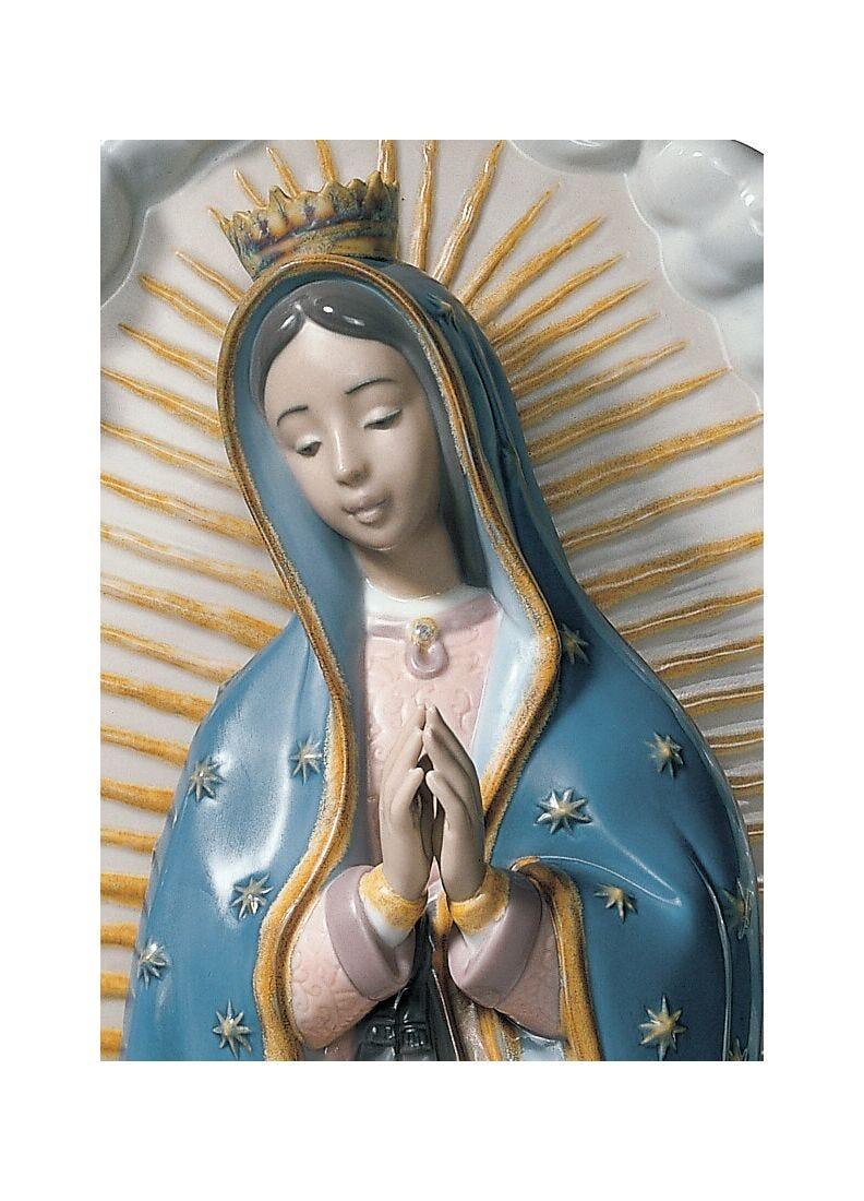 lladro Figura Virgen de Guadalupe