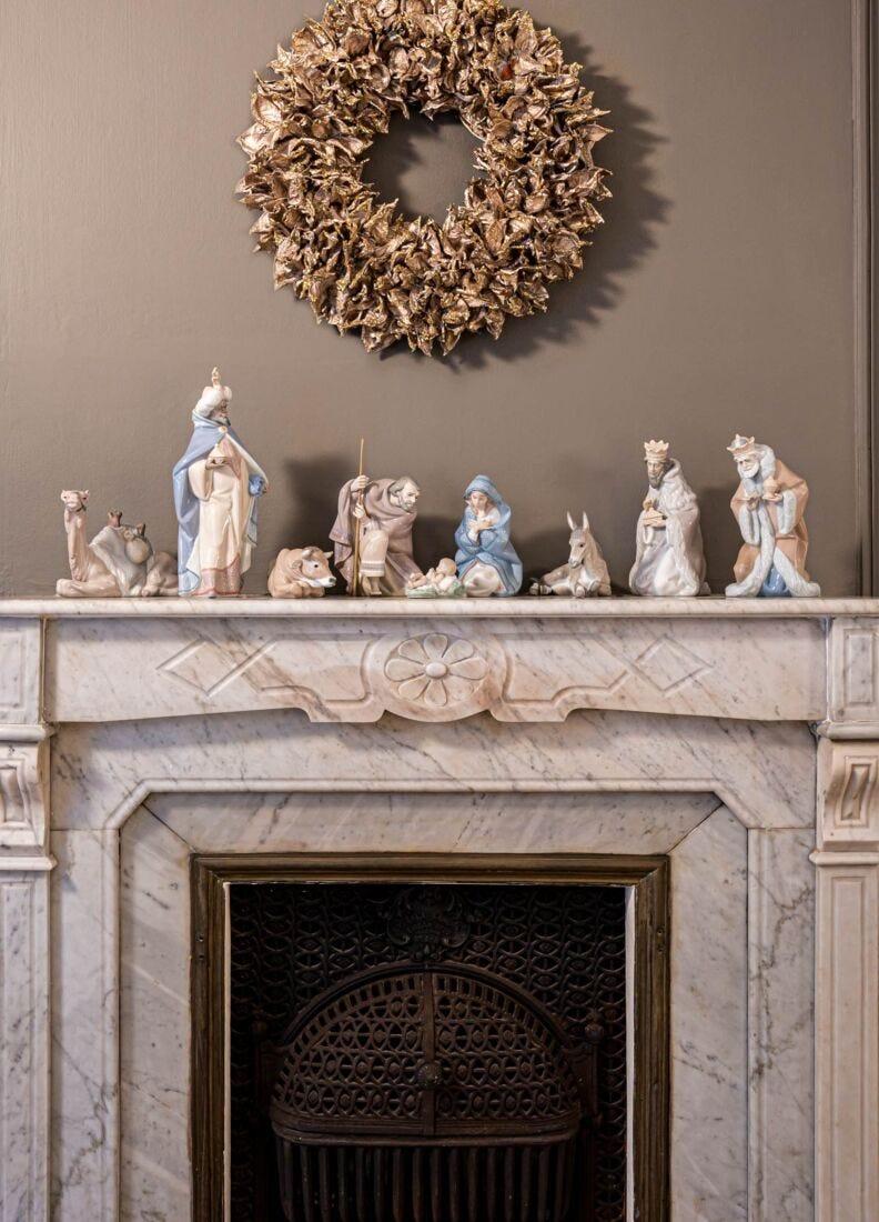 Lladro Figura Virgen María En Belén-II